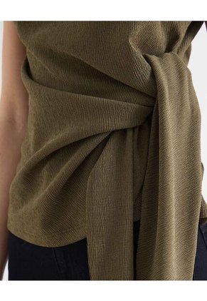 Camiseta Para Mujer Manga Corta Moda Color Verde Marca Seven Seven #28096468