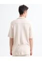 Camisa Resort En Tejido Tricot  Para Hombre Piel Seven Seven de Seven Seven