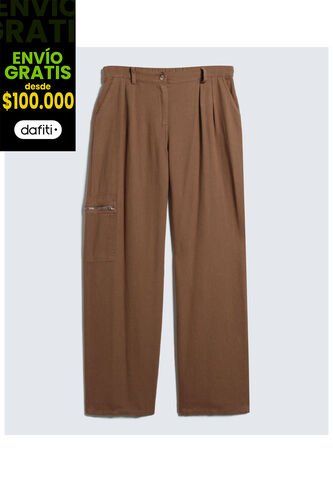 Pantalon Para Mujer  Color Camel Marca Seven Seven #28071833 Seven Seven