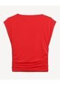 Camiseta Para Mujer Manga Corta Cuello Redondo Color Rojo Marca Seven Seven #28096529 de Seven Seven