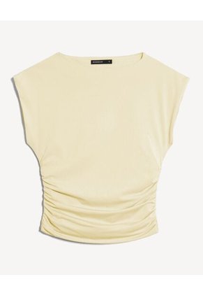 Camiseta Para Mujer Manga Corta Cuello Redondo Color Amarillo Marca Seven Seven #28096618