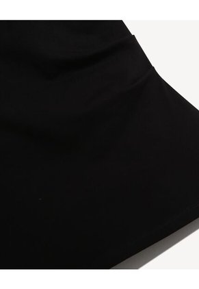 Camiseta Para Mujer Crop Top Color Negro Marca Seven Seven #28096594