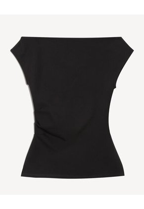 Camiseta Para Mujer Crop Top Color Negro Marca Seven Seven #28096594