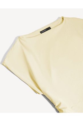 Camiseta Para Mujer Manga Corta Cuello Redondo Color Amarillo Marca Seven Seven #28096618