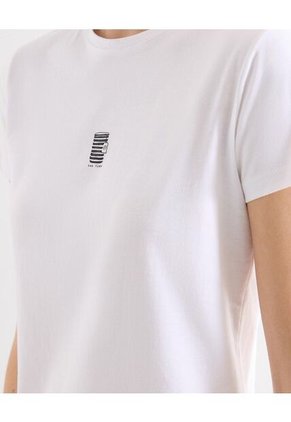 Camiseta Para Mujer Manga Corta Cuello Redondo Color Crudo Marca Seven Seven #28096542