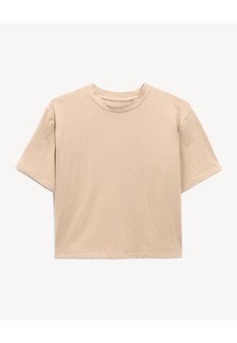 Camiseta Para Mujer Manga Corta Cuello Redondo Color Rosa Marca Seven Seven #28096571 Seven Seven