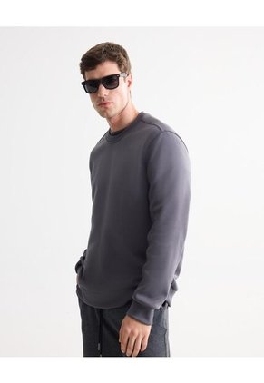 Buzo Para Hombre Cuello Redondo Color Gris Claro Marca Seven Seven #45060693