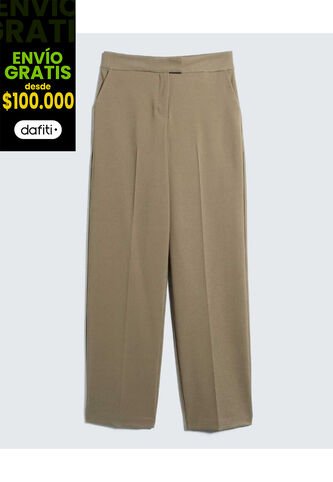 Pantalon Para Mujer  Color Verde Oscuro Marca Seven Seven #28071840 Seven Seven