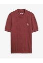 Camiseta Tejida Texturizada  Para Hombre Vino Seven Seven de Seven Seven