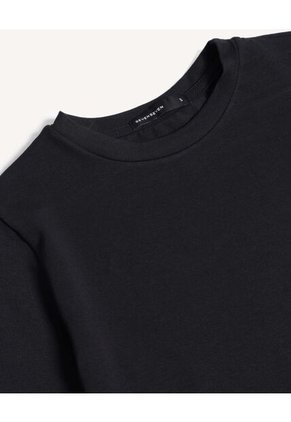 Camiseta Para Mujer Manga Larga Cuello Redondo Color Negro Marca Seven Seven #28096566