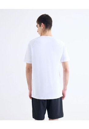 Camiseta Deportiva Manga Corta  Para Hombre Blanco Seven Seven