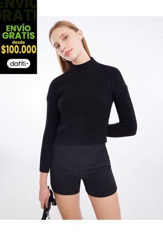 Short Para Mujer  Color Negro Marca Seven Seven #28190856 Seven Seven