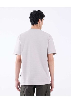 Camiseta Para Hombre Manga Corta Color Gris Claro Marca Seven Seven #45092598