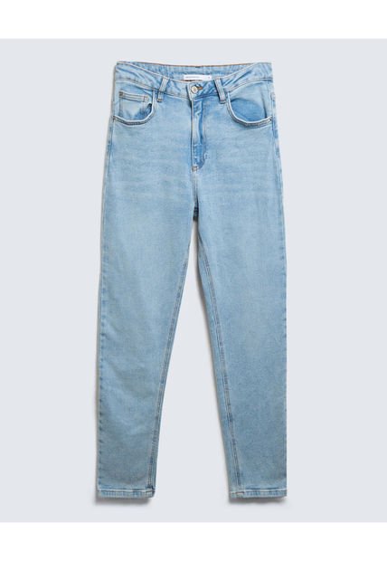 Jean Para Mujer Mom Color Azul Medio Marca Seven Seven #28160901
