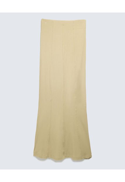 Falda Para Mujer Largo Color Crema Marca Seven Seven #28140889