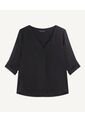 Blusa Para Mujer Manga 3/4 Color Negro Marca Seven Seven #28123591 de Seven Seven