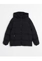 Chaqueta Puffer Con Capota  Para Hombre Negro Seven Seven de Seven Seven