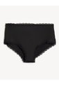 Pack Cachetero X3 Con Encaje X3 Para Mujer Negro Seven Seven de Seven Seven