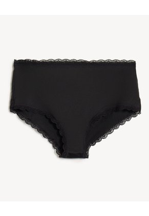 Pack Cachetero X3 Con Encaje X3 Para Mujer Negro Seven Seven