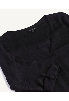 Blusa Para Mujer Manga 3/4 Color Negro Marca Seven Seven #28123591