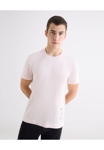 Camiseta  Para Hombre Manga Corta Cuello Redondo Color Rosa Marca Seven Seven #45097678 Seven Seven