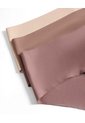 Pack Hipster X3 Sin Costura Corte Invisible X3 Para Mujer Taupe Seven Seven de Seven Seven