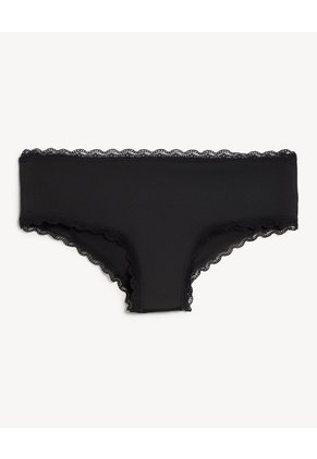 Pack Hipster X3 Con Encaje X3 Para Mujer Crema Seven Seven