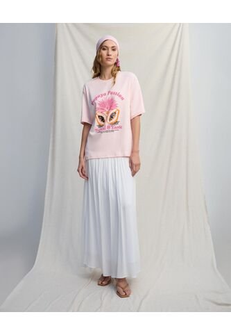 Falda De Pretina Ancha  Para Mujer Crudo Seven Seven Seven Seven