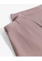 Pantalón Palazzo Plisado Tiro Alto  Para Mujer Beige Seven Seven de Seven Seven