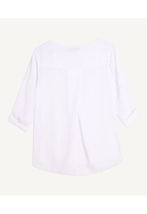 Blusa Para Mujer Manga 3/4 Color Blanco Marca Seven Seven #28123591