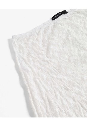 Falda Asimétrica Texturizada  Para Mujer Hueso Seven Seven