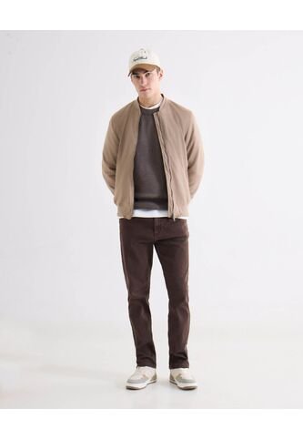 Jean  Para Hombre Regular Classic Color Café Marca Seven Seven #45167752 Seven Seven