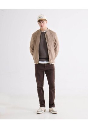 Jean Para Hombre Regular Classic Color Café Marca Seven Seven #45167752