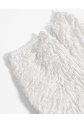 Falda Asimétrica Texturizada  Para Mujer Hueso Seven Seven