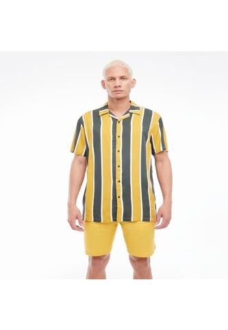 Bermuda Para Hombre  Color Mostaza Marca Seven Seven #45100621 Seven Seven