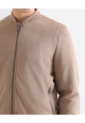 Chaqueta  Para Hombre Bomber Color Beige Marca Seven Seven #45080515