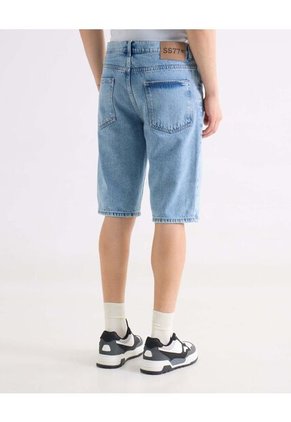 Bermuda  Para Hombre Regular Corto Color Azul Marca Seven Seven #45107648