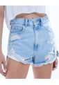 Short Para Mujer  Color Azul Claro Marca Seven Seven #28190960 de Seven Seven