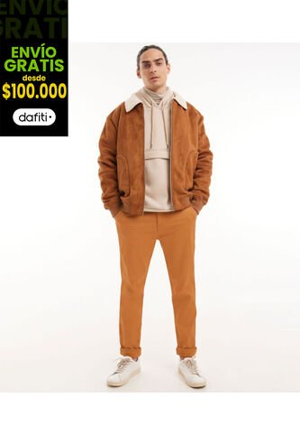 Pantalon Para Hombre Chino Color Camel Marca Seven Seven #45070884 Seven Seven