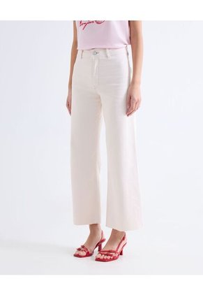 Jean Para Mujer Retro Color Marfil Marca Seven Seven #28167422