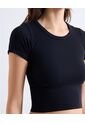 Camiseta  Para Mujer Manga Corta Cuello Redondo Color Negro Marca Seven Seven #28096650 de Seven Seven
