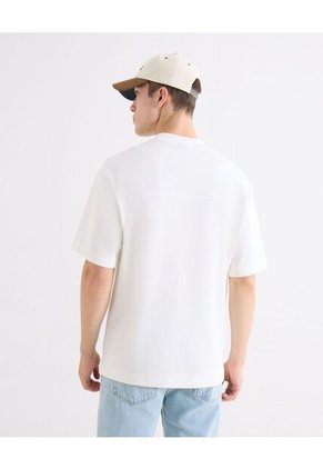 Camiseta  Para Hombre Manga Corta Cuello Redondo Color Blanco Marca Seven Seven #45097670
