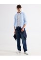 Jean Straight Tono Oscuro  Para Hombre Azul Seven Seven de Seven Seven