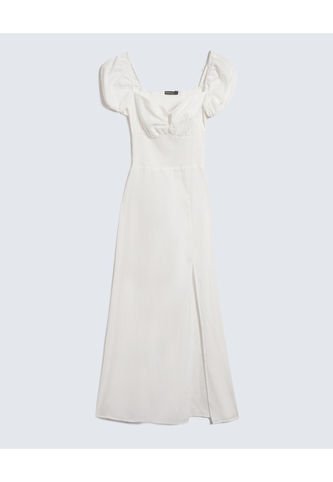 Vestido Para Mujer Manga Corta Color Crudo Marca Seven Seven #28171360 Seven Seven