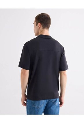 Camiseta Para Hombre Manga Corta Cuello Redondo Color Negro Marca Seven Seven #45097670