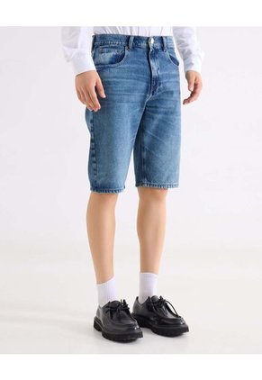 Bermuda  Para Hombre Regular Corto Color Azul Marca Seven Seven #45107647