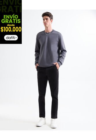 Pantalón Para Hombre Chino Color Negro Marca Seven Seven #45071084 Seven Seven