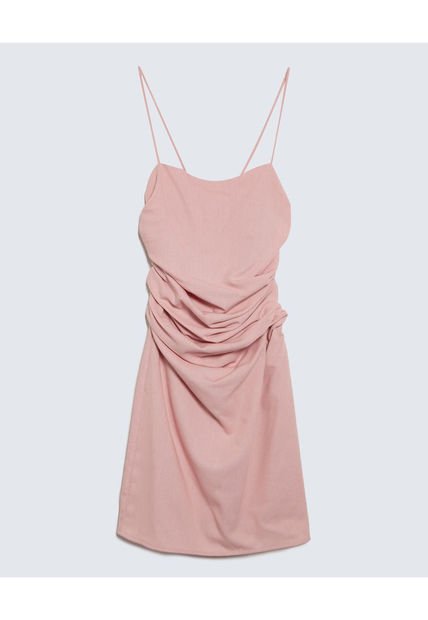 Vestido Para Mujer Manga Sisa Color Rosa Marca Seven Seven #28171344