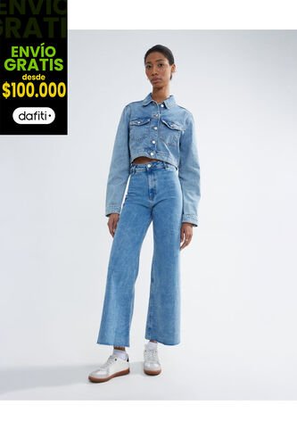 Jean Para Mujer Retro Color Azul Claro Marca Seven Seven #28160853 Seven Seven