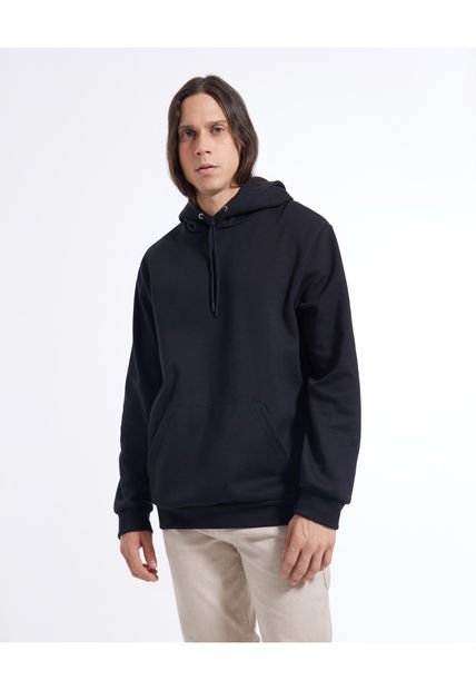 Buzo Para Hombre Hoodie Color Negro Marca Seven Seven #45060588